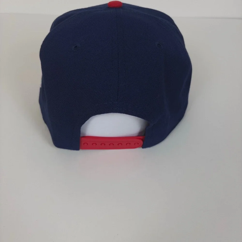 NWT New Era Hat MensPatriots 9FIFTY Snapback Navy Red NFL Cap Football New